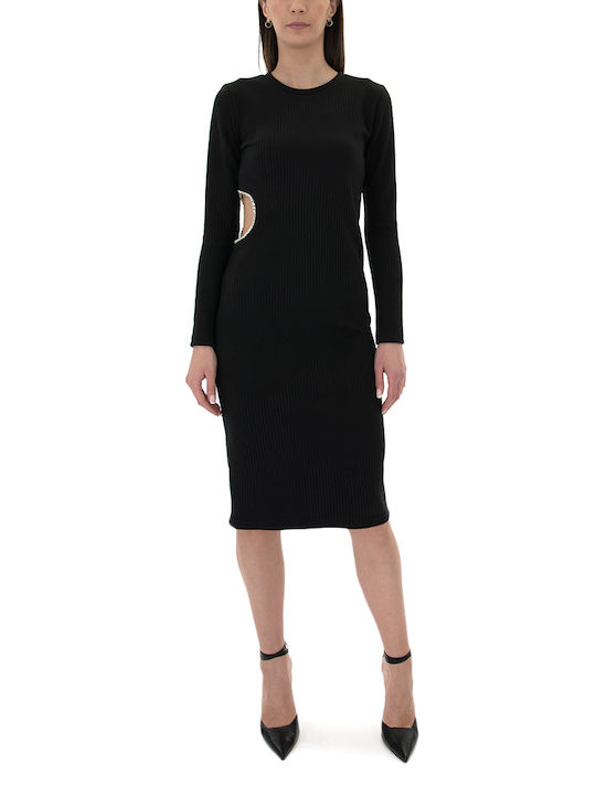 Twenty 29 Dress Midi Dress Black