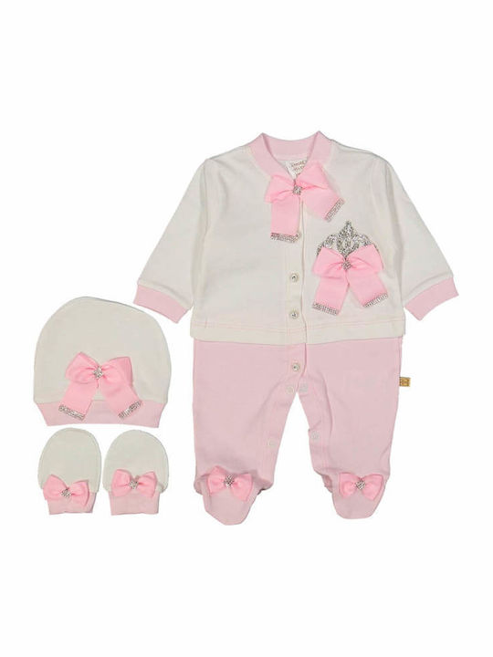 Annora Baby Set Body pentru Bebeluși Alb