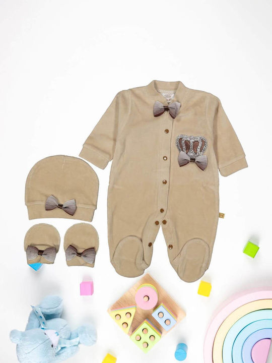 Annora Baby Подредба Суитшърти Бежови