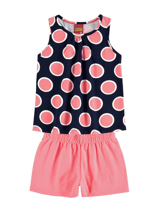 Kyly Kids Set with Shorts Summer 2pcs Pink