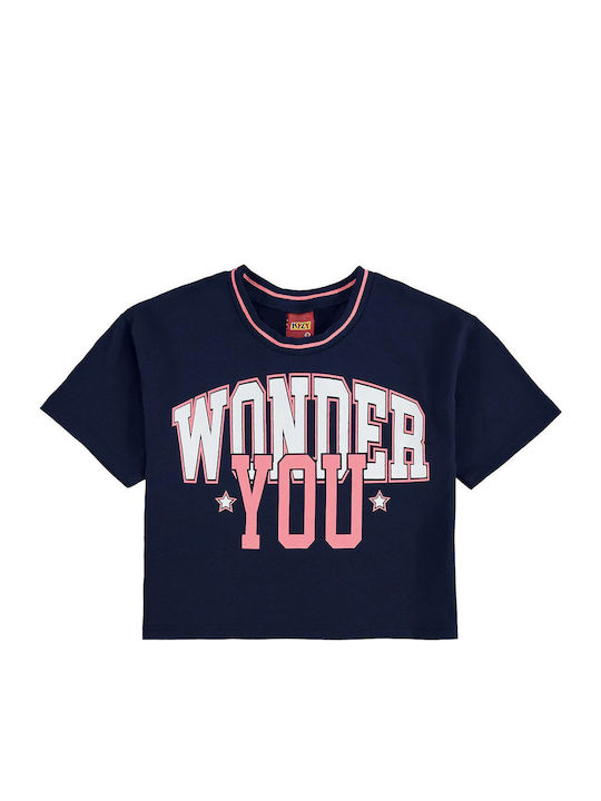 Kids' Set with Shorts Summer 2pcs Navy Blue