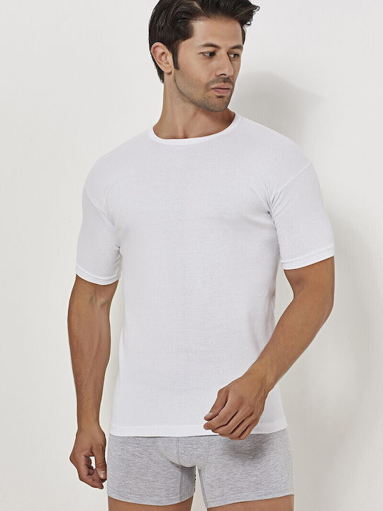 Herren Unterhemden Λευκό 1Packung
