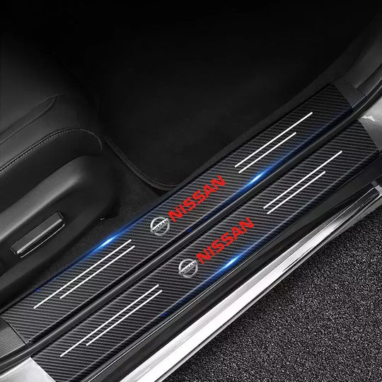 Car Interior Decorative Door Sills 4pcs