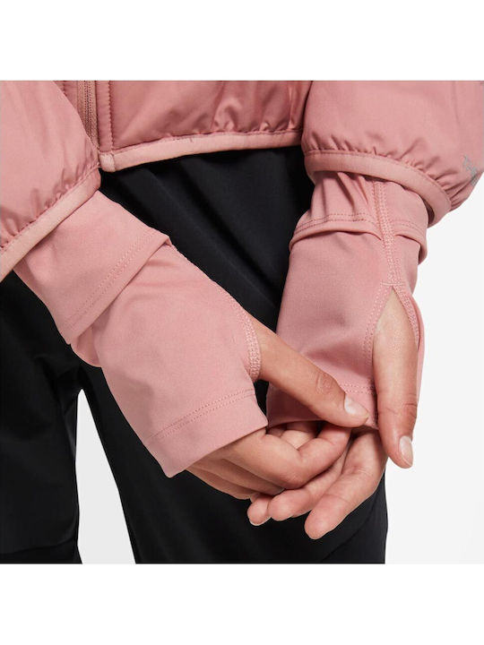 Thermafit Swift Κοντό Γυναικείο Puffer Μπουφάν για Χειμώνα Ροζ