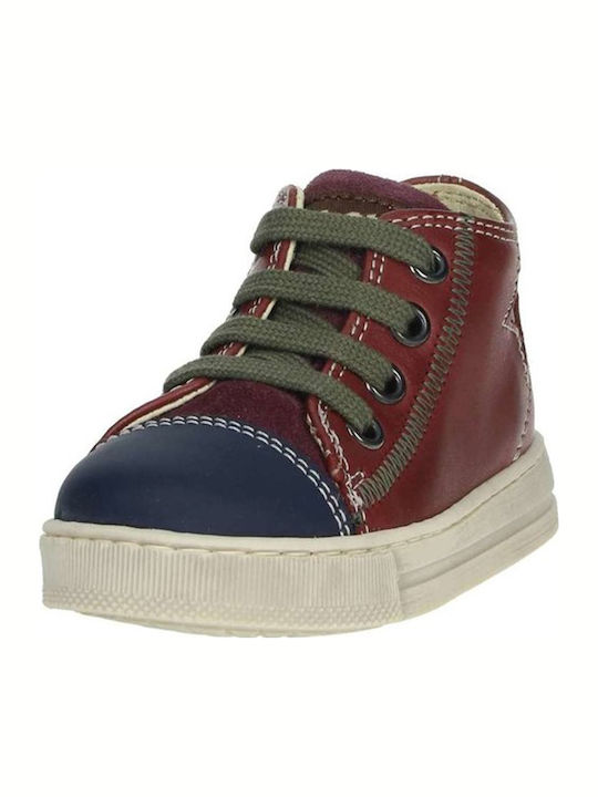 Kids Sneakers High Anatomic Brown