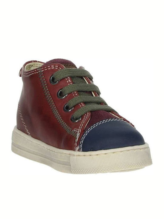 Kids Sneakers High Anatomic Brown