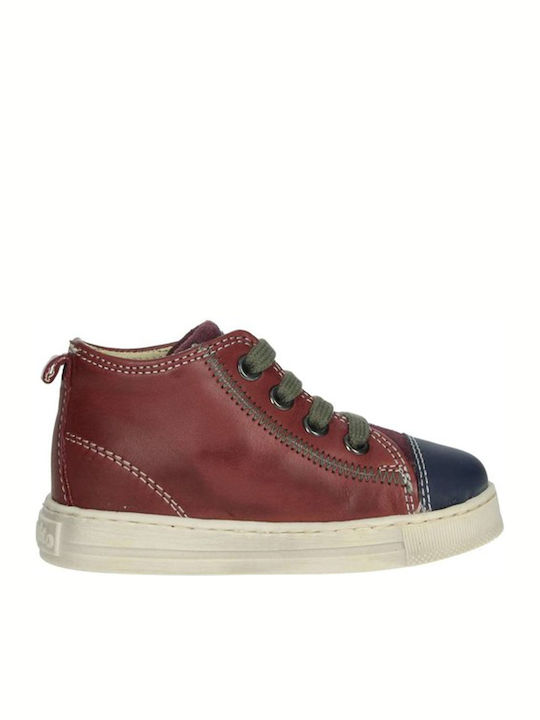 Kids Sneakers High Anatomic Brown