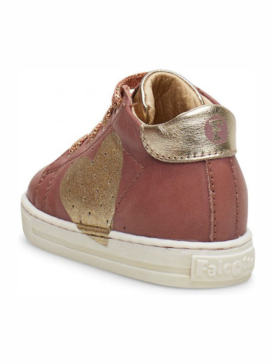 Heart Kids Sneakers High Anatomic Pink