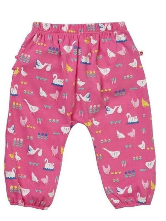 Piccalilly Kids Trousers Fuchsia