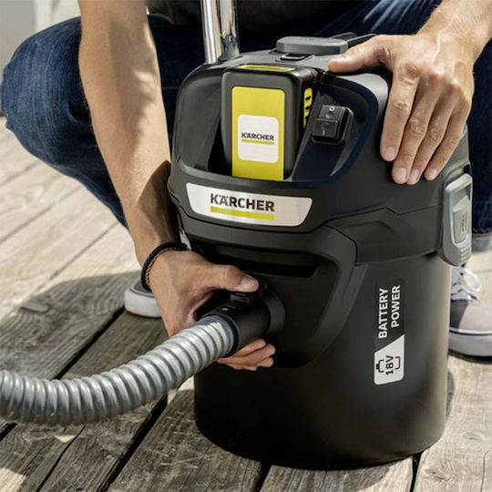 Karcher Ad 2 Ash Vacuum 230W with 14lt Waste Container