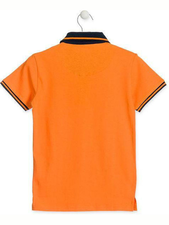 Losan Kids Polo Short Sleeve Orange