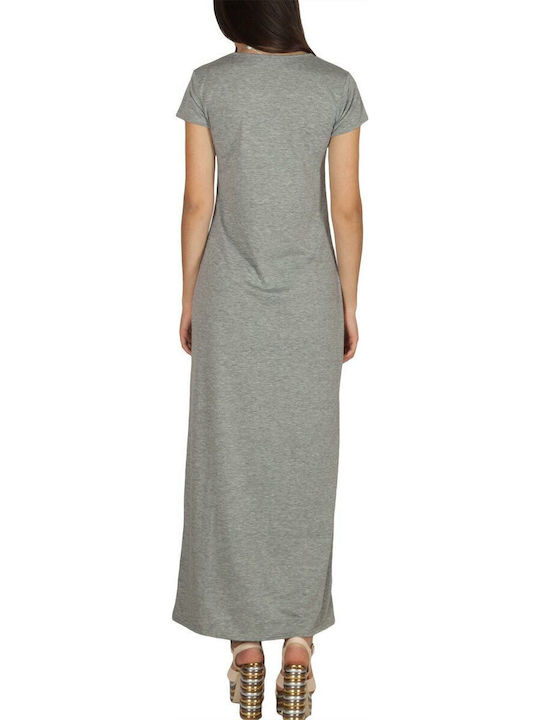 Rochie De Vară Pentru Femei Midi Gri