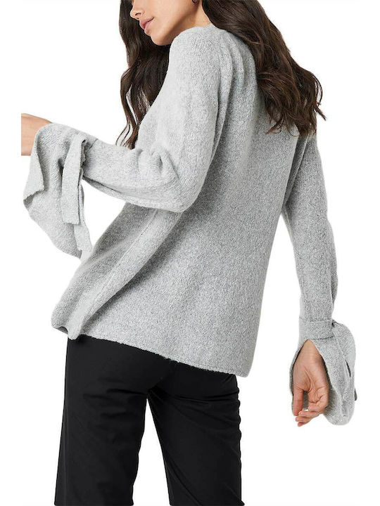 Rut & Circle Damen Langarm Pullover grey