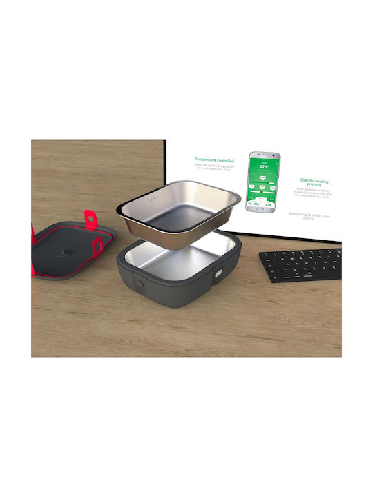 Inox Electric Lunch Box Gray 925ml