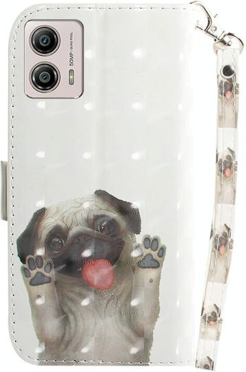 3d Painting Pattern Brieftasche (Moto G53)