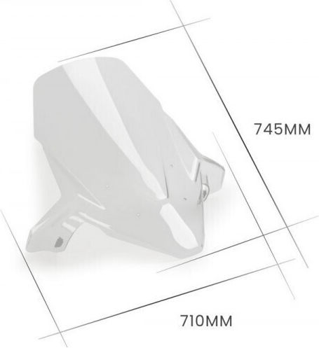 Puig Φιμέ Ζελατίνα Μοτοσυκλέτας V-tech Touring για Honda Forza 750 20574H