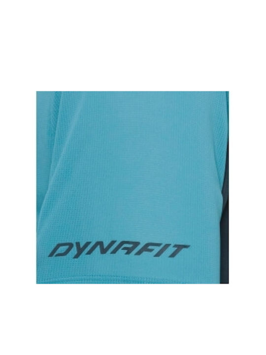 Dynafit Men's Athletic T-shirt Short Sleeve Blue.