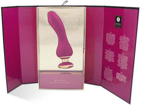 Shunga Vibrator G-Punkt 18.5cm Fuchsie