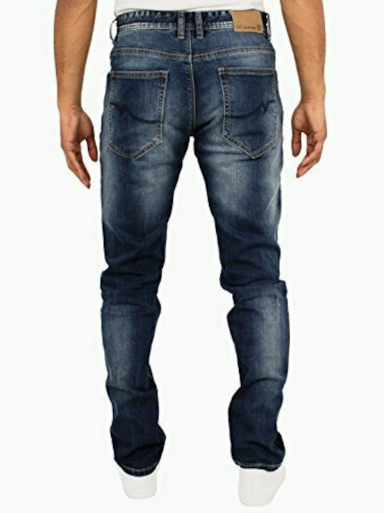 Eto Jeans Herrenhose in Tapered Schnitt Blue