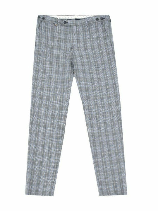 Guardaroba Men's Trousers GREY-BLUE