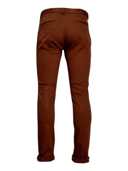 Me & My Men's Trousers Tabac Brown