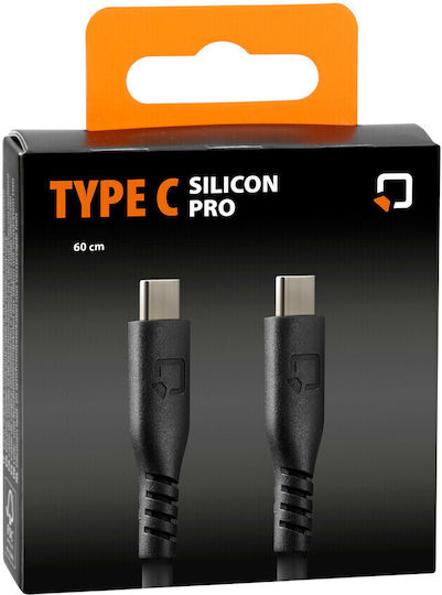 Lampa USB 2.0 Cable USB-C male - USB-C 60W PD Μαύρο 0.6m L9179.0