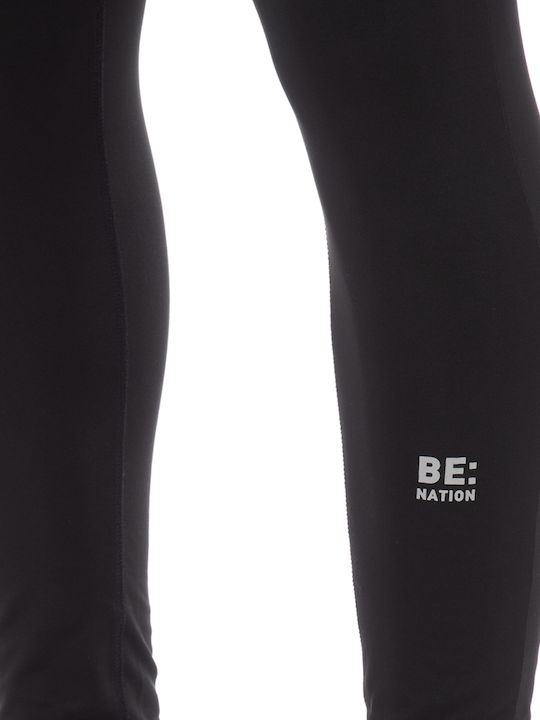 Be:Nation Pantaloni termici pentru barbati Negru