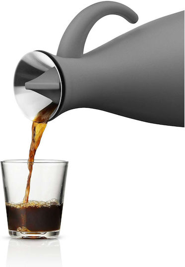 Eva Solo Jug Κανάτα Θερμός Ανοξείδωτο 1lt Γκρι