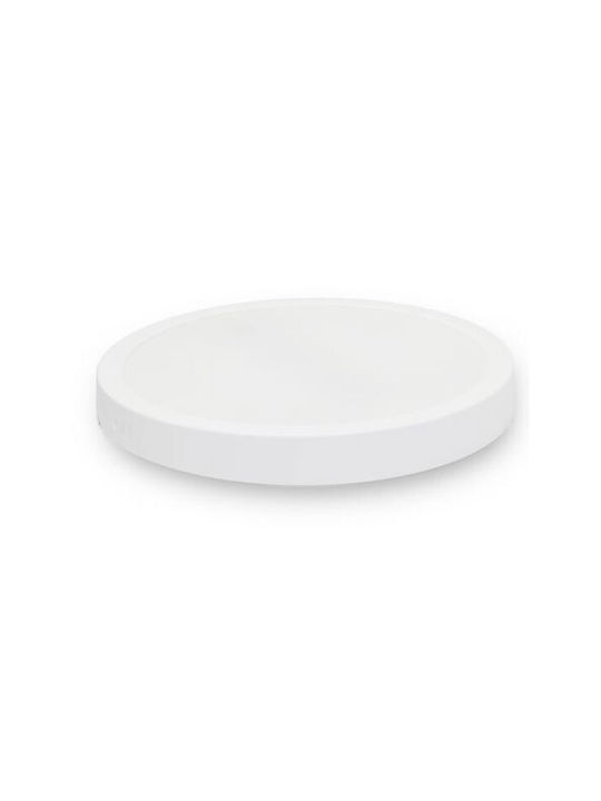 Adeleq Outdoor Ceiling Flush Mount with Integrated LED in White Color 21-918201