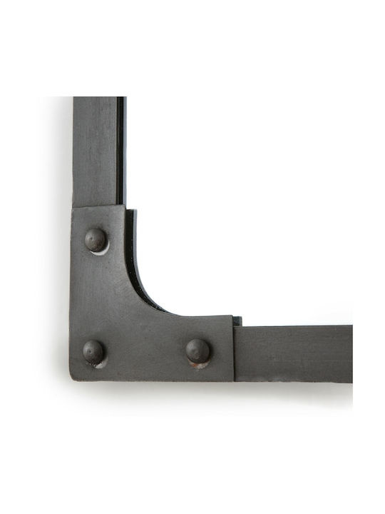 La Redoute Interieurs Wandspiegel Ganzkörper mit Gray Metallisch Rahmen 120x140cm 1Stück