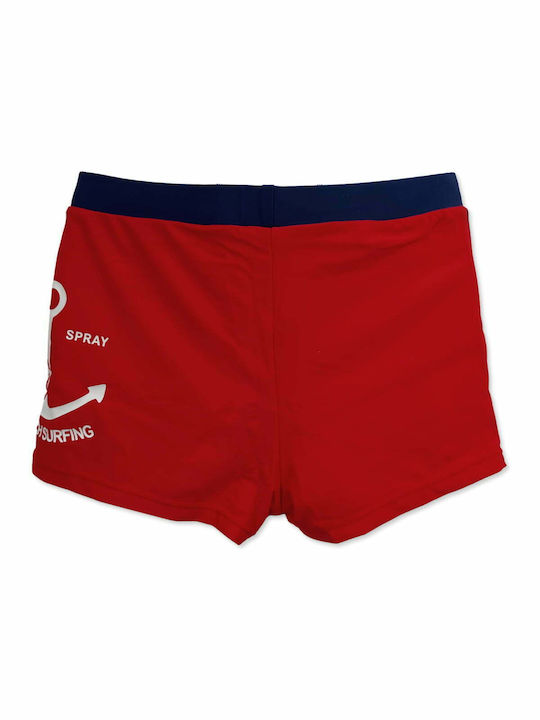 Sky Kids Swimwear Swim Shorts Red