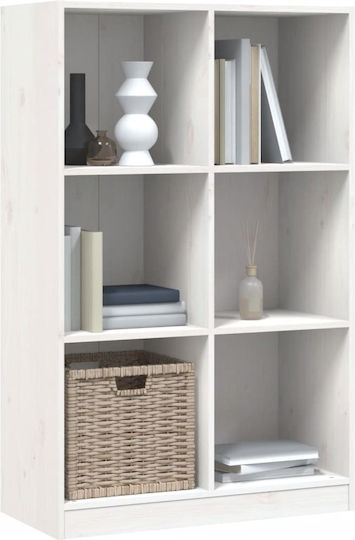 Bibliothek Weiß 70x33x110cm