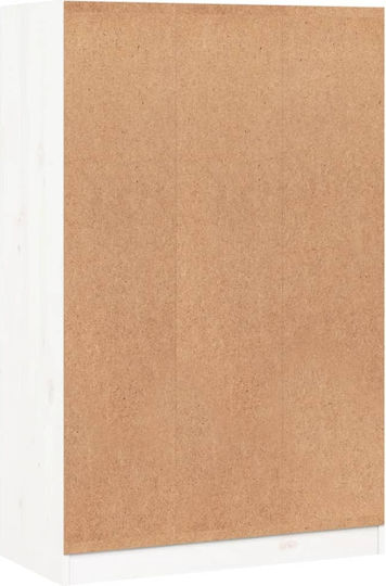 Bibliothek Weiß 70x33x110cm