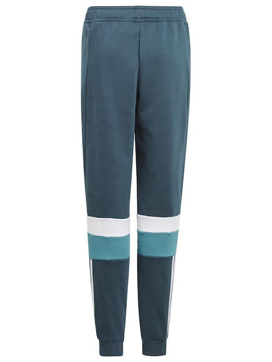 Adidas Copilăresc Pantalon de Trening Verde 1buc J 3-stripes Tiberio