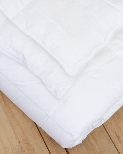 Pennie Bettdecke Großes Doppelbett 220x240cm Down Alternative 200 Weiß 200 GSMGsm 5.5 togs Togs