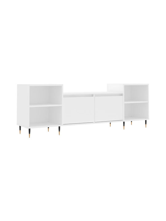 TV Stand White 160x35x55cm