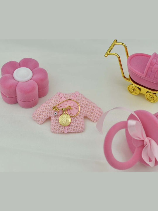 Goldjewels Anhänger Kinder Amulett Beidseitig mit Kette aus Silber AL213