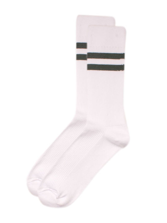Closet22 Herren Gemusterte Socken Weiß 4Pack