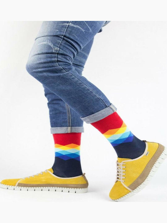 Crazy Socks Bărbați Șosete Dark Blue 1Pachet Crazy Socks Bărbați Șosete Dark Blue 1Pachet