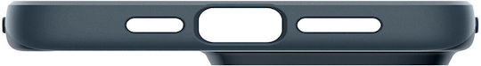 Spigen Thin Fit Back Cover Plastic 1.55mm ardezie metalică (iPhone 15 Pro)