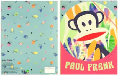 Paul Frank Ordner mit Gummiband und Ohren für Papier A4