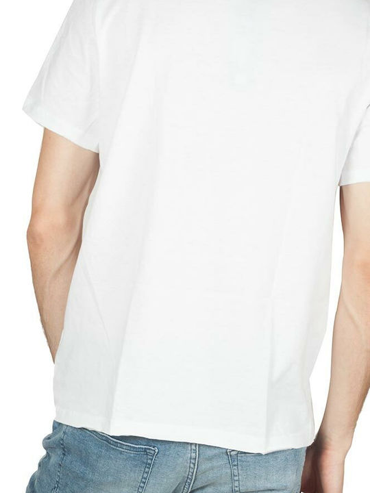 Amplified T-shirt Rolling Stones Weiß Baumwolle