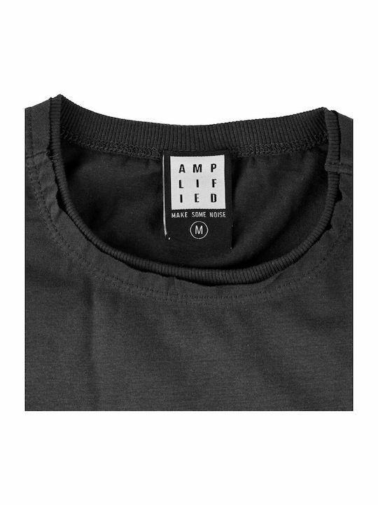 Amplified Bullet T-shirt Γκρι Βαμβακερό