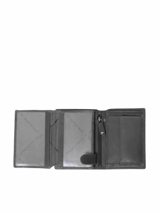 Leather Men's Wallet Classic Black