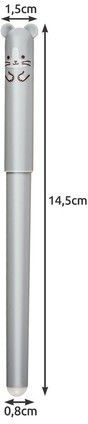 Malatec Στυλό Ballpoint Σετ 4τμχ (Διάφορα Σχέδια)