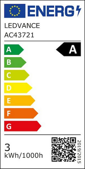 Ledvance LED-Lampe 2.5W für Fassung E27 Warmes Weiß 525lm