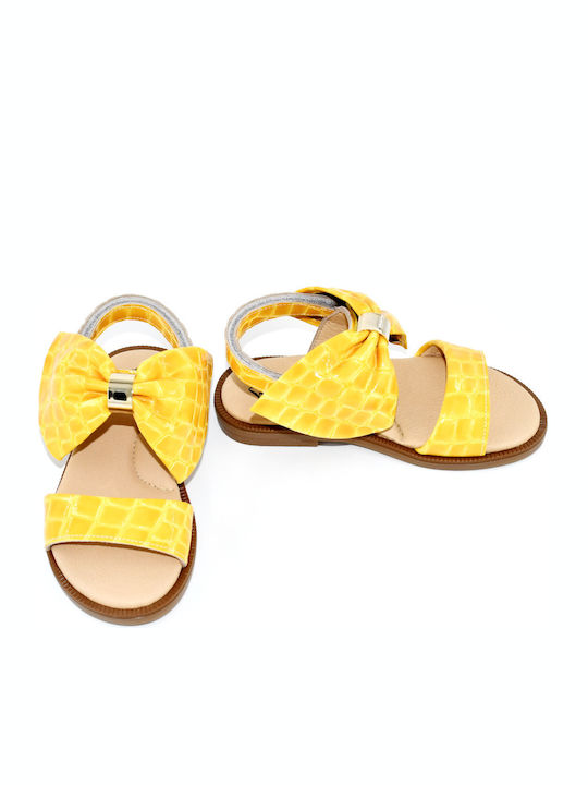 Kinder Sandalen Gelb
