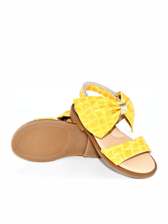 Kinder Sandalen Gelb