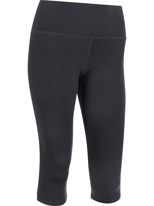 Women's Capri Training Legging High Waisted Black.