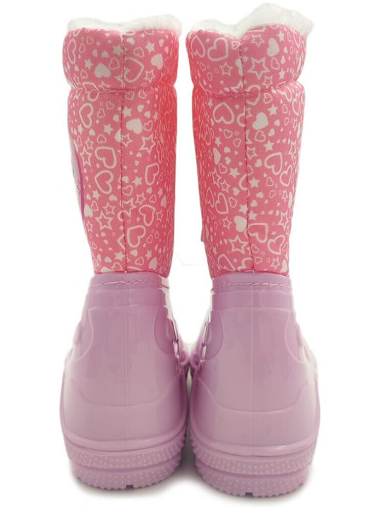 Disney Kids Boots Pink